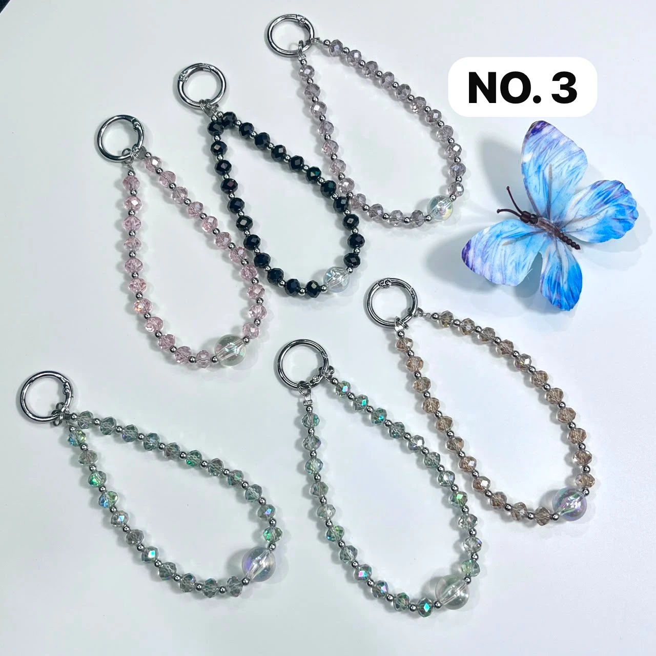 NO.  3. Glass Beads Charms