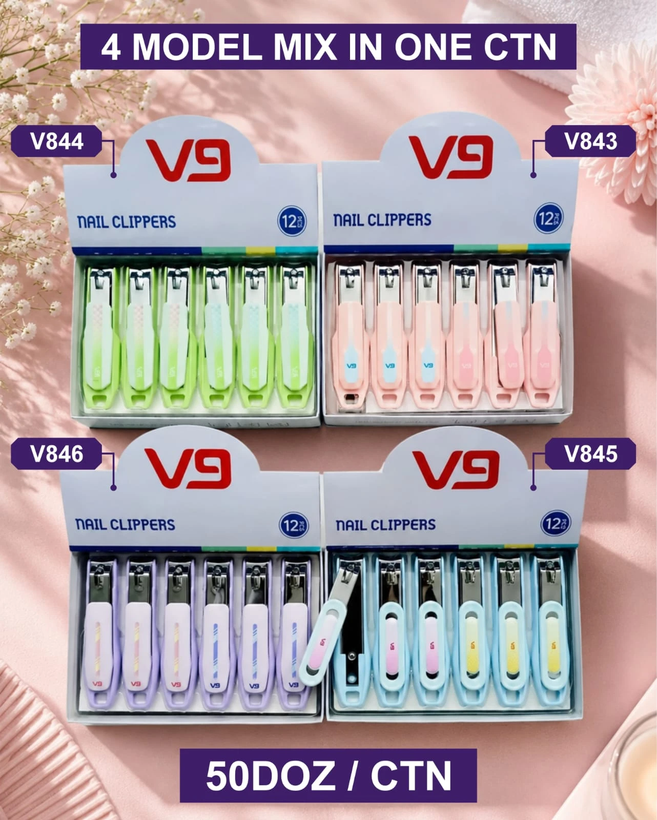 V9. v843/ v844/ v845/ v486 NAIL CLIPPER