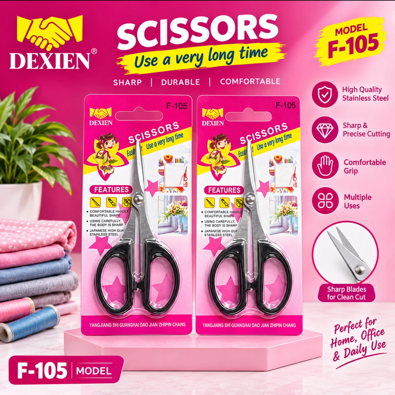 DEXIEN F-105 P Cutting Scissors